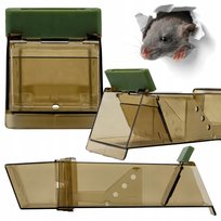 Pułapka na myszy ŻYWOŁAPKA MYSZOŁAPKA HUMANITARNY CHWYTACZ DO ZWALCZANIA