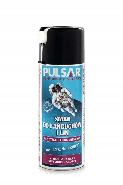 Фото - Інша автохімія PULSAR SMAR DO ŁAŃCUCHÓW I LIN SPRAY 400 ml