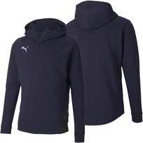 Puma bluza męska dresowa granatowa z kapturem 656492 06 XL Puma
