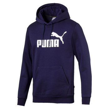 Puma, Bluza męska, ESS HOODY FL BIG LOGO 85174306, granatowy, rozmiar L - Puma