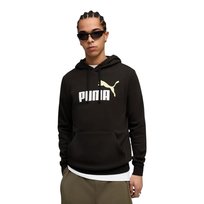 PUMA BLUZA MĘSKA Z KAPTUREM ESS 2 COLOR NO.1 LOGO HOODIE CZARNA r.S Inna marka