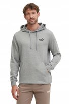 PUMA BLUZA MĘSKA Z KAPTUREM ESS SMALL NO. 1 LOGO HOODIE TR SZARA r.L Inna marka