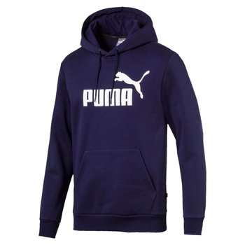 Puma, Bluza sportowa męska, ESS HOODY FL BIG LOGO 85174306, granatowy, rozmiar XL - Puma