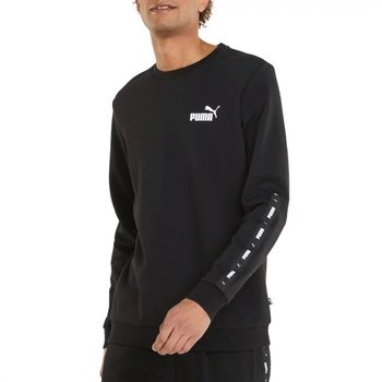 Puma Bluza sportowa męska Ess+ Tape Crew Fl Czarna 849038 01 L - Puma