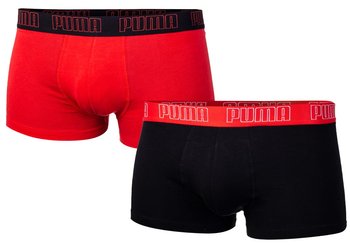 Puma Bokserki Męskie Basic Trunk 2P Red/Black 935015 02 - Rozmiar: S - Puma