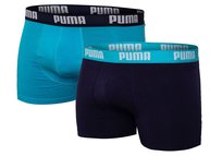 Puma Bokserki Męskie Fashion Boxer Navy/Blue 2 Pak 906823 10 S Puma