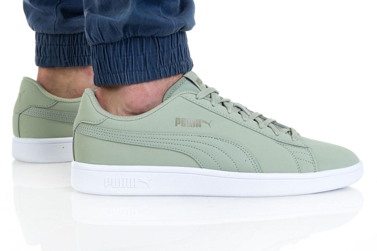 puma smash v2 buck white