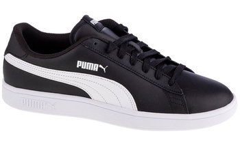 Puma, Buty sneakers męskie, Smash V2 L 365215-04, czarny, rozmiar 40 1/2 - Puma
