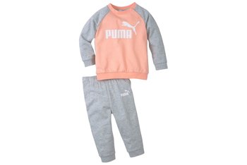 Puma, Dres dziewczęcy, Minicats Essentials Raglan Jogger 584861-26, pomarańczowy, rozmiar 62 - Puma