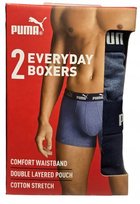 PUMA EVERYDAY Bokserki męskie 2-pack NIEBIESKIE GRANATOWE L Puma