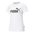 Puma, Koszulka damska, ESS Logo Tee, biała (58677402), rozmiar S - Puma