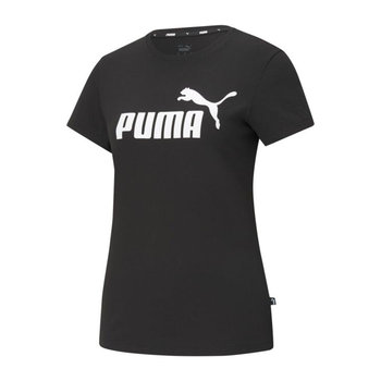 Puma, Koszulka damska, ESS Logo Tee, czarna (58677401), rozmiar M - Puma