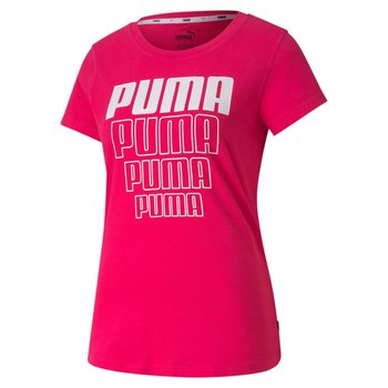Puma, Koszulka damska, REBEL GRAPHIC TEE 58130715, różowy, rozmiar S - Puma