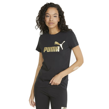 PUMA KOSZULKA DAMSKA T-SHIRT ESS METALLIC LOGO TEE BLACK 848303 01 XS - Puma