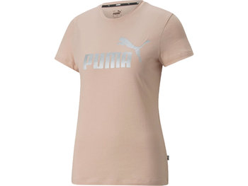 Puma Koszulka Damska T-Shirt Ess Metallic Logo Tee Pink 848303 47 M - Puma
