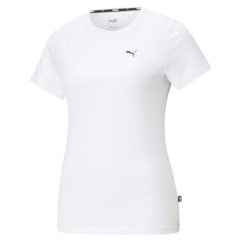 Puma Koszulka Damska T-Shirt Ess Small Logo Tee White 586776 52 S - Puma