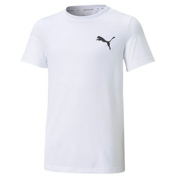 Puma, Koszulka dziecięca, Active Small Logo biała 586980 02, rozmiar 128 - Puma