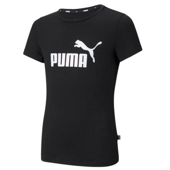Puma, Koszulka dziecięca, ESS Logo Tee G czarna 587029 01, rozmiar 128 - Puma