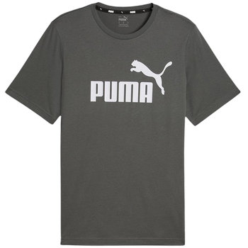 Puma Koszulka Męska Bawełna Zielone Mineral Rozmiar XXL - Puma