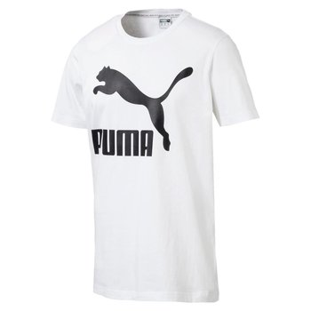 Puma, Koszulka męska, Classics Logo Tee 59513202, biały, rozmiar M - Puma