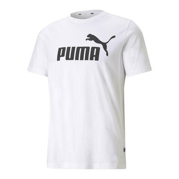 Puma, Koszulka męska, ESS Logo Tee, biała (58666602), rozmiar M - Puma