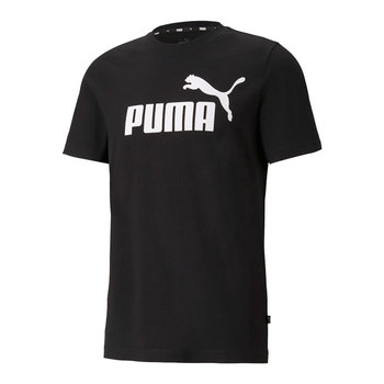 Puma, Koszulka męska, ESS Logo Tee, czarna (58666601), rozmiar L - Puma
