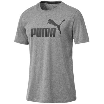 Puma, Koszulka męska, ESS Logo Tee szara 851740 03, rozmiar S - Puma