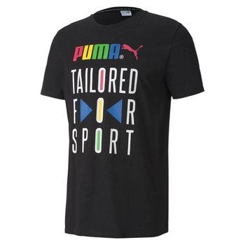 Puma, Koszulka męska, GRAPHIC TEE TFS 59716701, czarny, rozmiar L - Puma