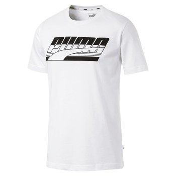 Puma, Koszulka męska, REBEL BASIC 85421402, biały, rozmiar XL - Puma