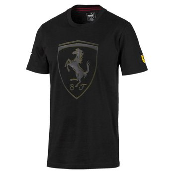 Puma, Koszulka męska, SF BIG SHIELD TEE 59555402, czarny, rozmiar L - Puma