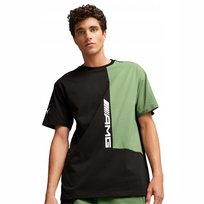 Puma Koszulka Męska T-Shirt Amg Statement Tee Czarno-Zielona R.M Puma