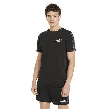 Puma Koszulka Męska T-Shirt Ess Tape Tee Black 847382 01 M - Puma