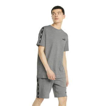 Puma Koszulka Męska T-Shirt Ess Tape Tee Gray 847382 03 L - Puma