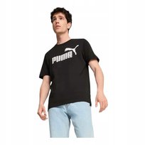 Puma Koszulka Męska T-Shirt Graphics No. 1 Logo Tee Czarna R.M Puma