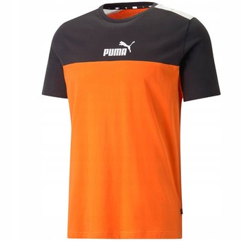 Puma Koszulka Męska T-Shirt Pomarańczowo-Czarna Xl - Puma