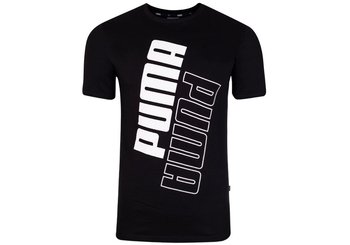 PUMA  KOSZULKA MĘSKA T-SHIRT POWER TEE BLACK 589406 01 - Rozmiar: S - Puma