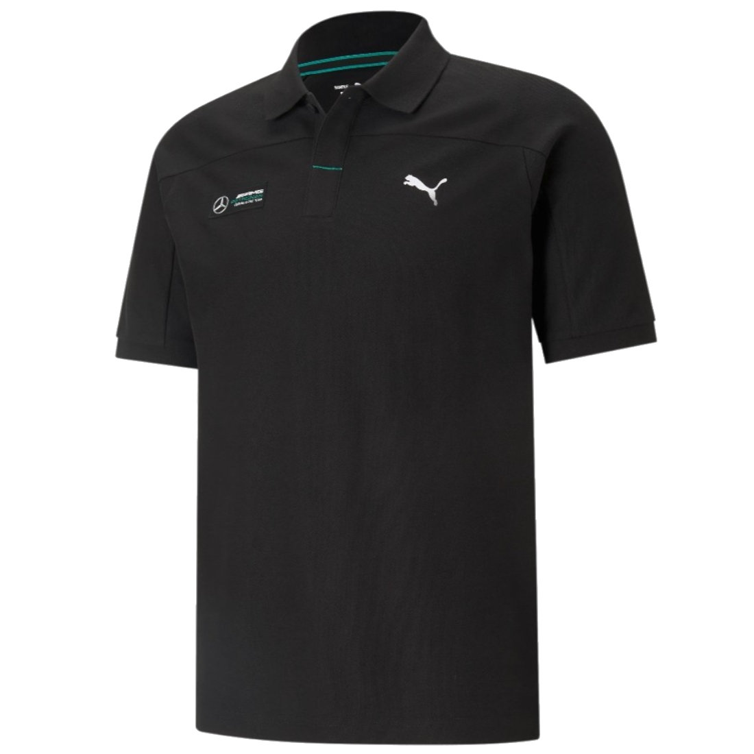 Puma, Koszulka polo, Mercedes F1 Polo 59961401, czarna, rozmiar S
