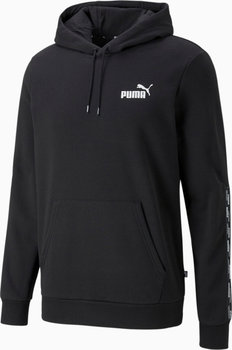 PUMA MĘSKA Bluza sportowa OCIEPLANA Bluza sportowa z kapturem POWER HOODIE BLACK 589411 01 - Rozmiar: L - Puma
