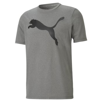 Puma Męska Koszulka T-Shirt Activebig Logo Tee Ligt Gray 586724 09 L - Puma