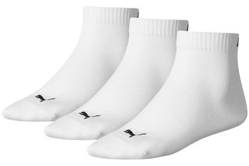 Puma, Skarpetki męskie, Quarter 3-pack 88096801, biały, rozmiar 43/46 - Puma