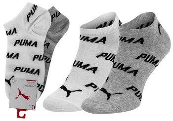 Puma  Skarpetki Stopki 2 Pary White/Grey 907947 02 35-38 - Puma