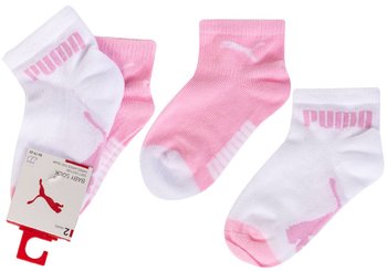 Puma Skarpetki Stopki Baby Mini Cats Lifestyle S 2 Pary White/Pink 907962 02 23-26 - Puma