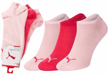 Puma Skarpety Skarpetki Stopki 3 Pary Pink 907374 29 39-42 - Puma