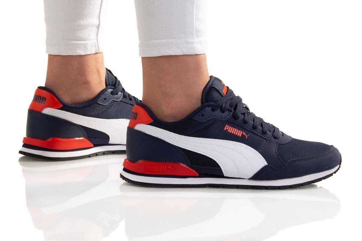 メーカー直売所 Runner ST sneakersy, Puma, V3 r granatowy, 38551009, JR Mesh 靴