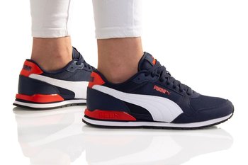 Puma, sneakersy, ST Runner V3 Mesh JR 38551009, granatowy, r. 36 - Puma