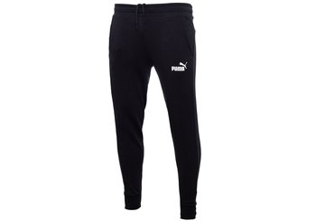 PUMA  SPODNIE MĘSKIE DRESOWE BAWEŁNIANE ESS LOGO PANTS FL CI BLACK 586714 01 3XL - Puma