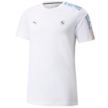 Puma, T-shirt męski, BMW M Motorsport T7 Tee 531183-02, biały, rozmiar XL - Puma