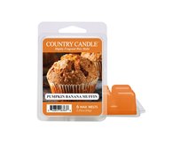 Pumpkin Banana Muffin - Country Candle - wosk zapachowy 64 gram