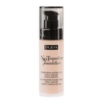 Pupa Milano, No Transfer Foundation, podkład nawilżający 100 Porcelain, SPF 15, 30 ml