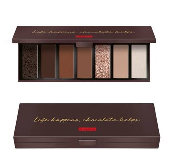 Pupa Milano Zero Calorie Eyeshadows Palette Dark Chocolate 9,45 g - Pupa Milano